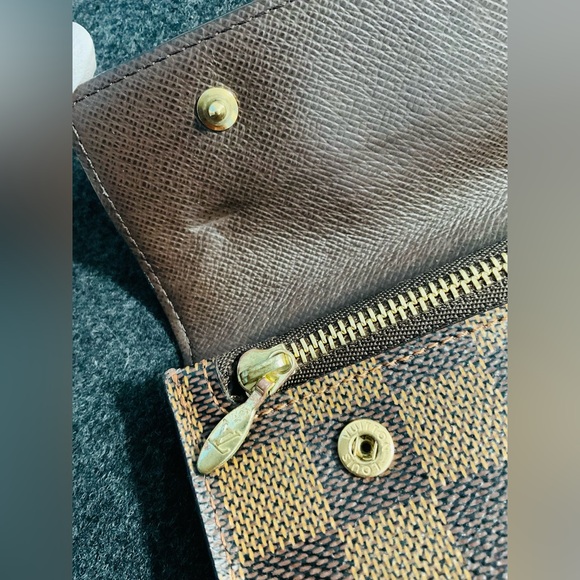 ✅AUTHENTIC LV ACCORDION DAMIER LONG WALLET LOUIS VUITTON - Picture 5 of 16